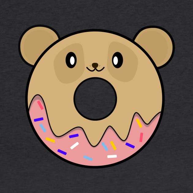 Donut Bear T-Shirt by happinessinatee